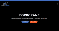 Desktop Screenshot of forkcrane.com